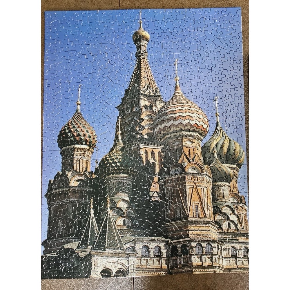 VTG Springbok ST. BASIL'S CATHEDRAL Puzzle 500 Piece PZL4111 Hallmark COMPLETE